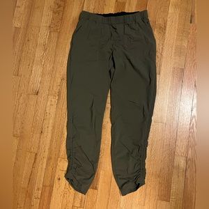 Prana Army Green stretchy pants